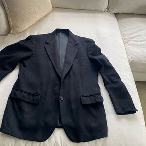 Loro Piana black cashmere blazer